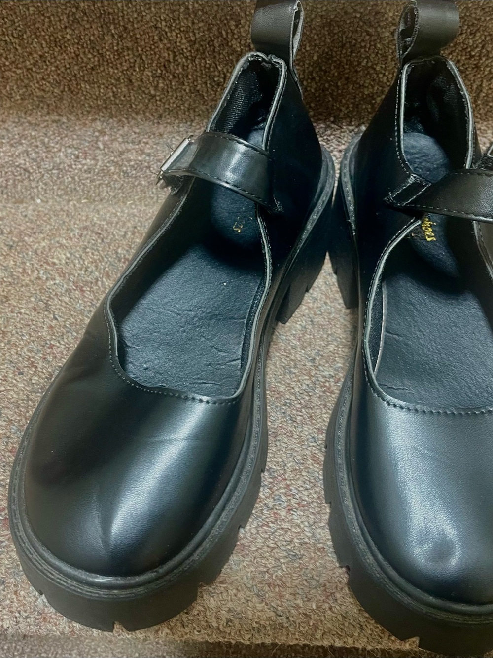 Block Heel Mary Jane Shoes 9.5